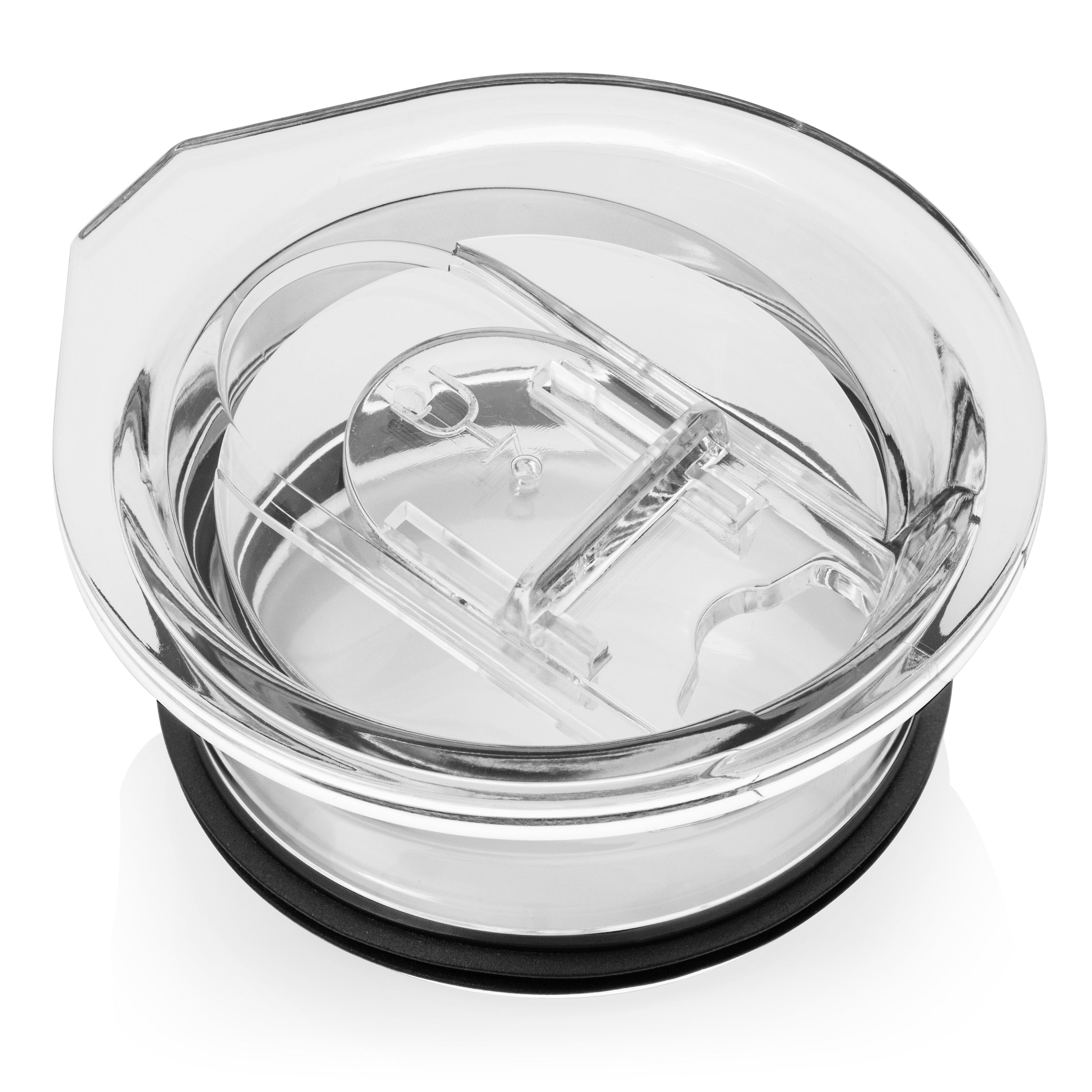 Hopsulator Slim Tumbler Lids (Clear, Black and Purple) U5