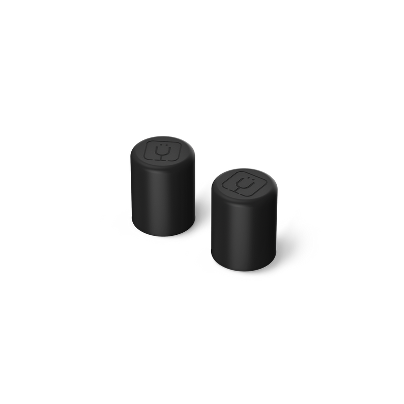 Magnetic Straw Cover | Black | 2-Pack G1