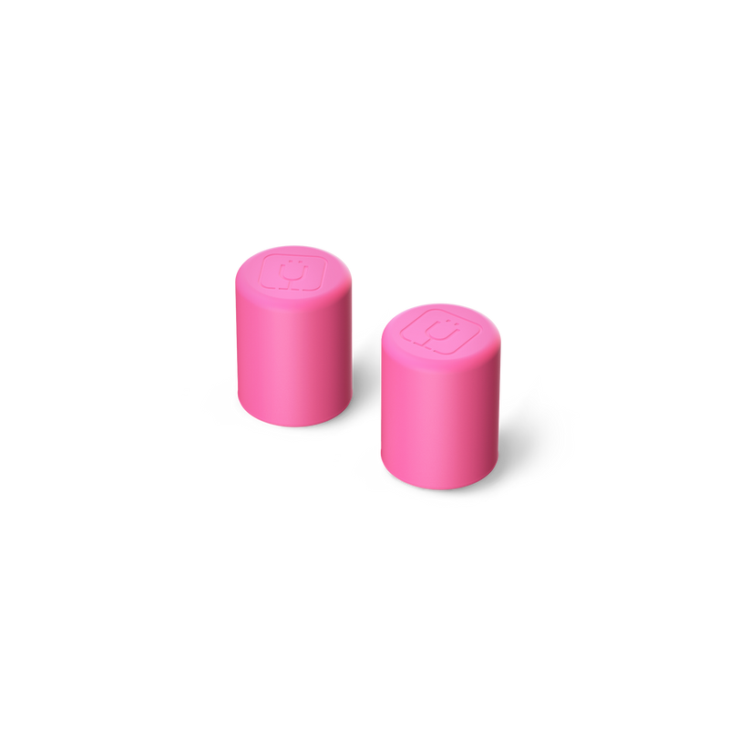 Magnetic Straw Cover | Neon Pink | 2-Pack H1