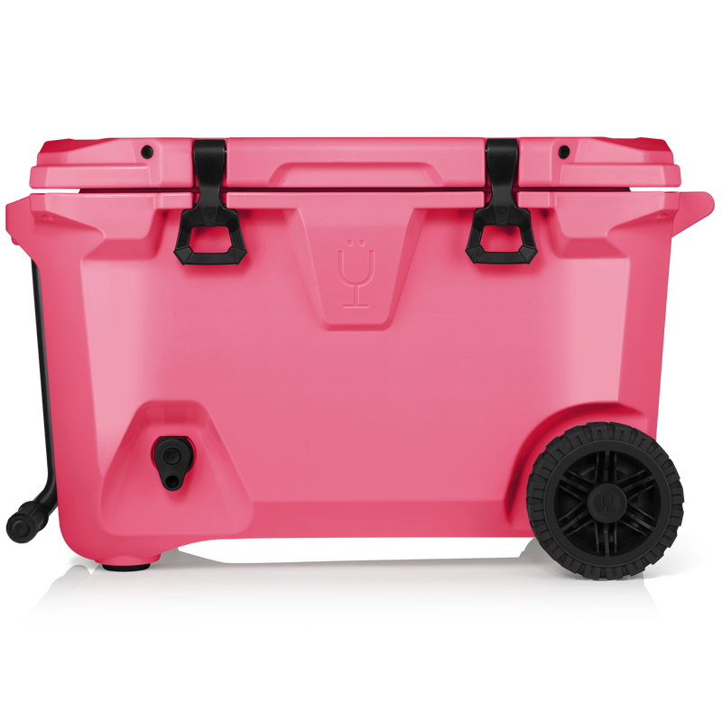 BrüTank 55-Quart Rolling Cooler | Neon Pink E9