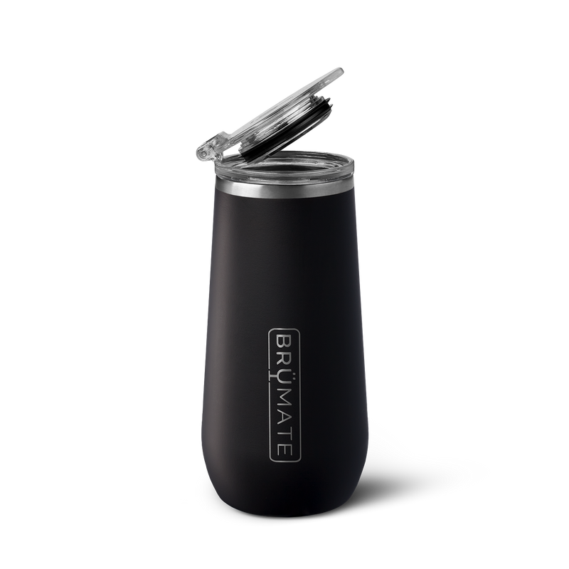 Champagne Flute | Matte Black | 12oz A4